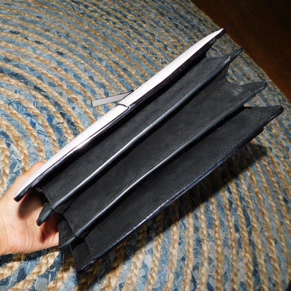 Kate Spade Black and taupe/grey tan NWOT - Picture 7 of 8